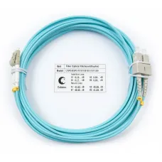 Патч-корд оптический duplex 5м LC-SC 50/125MM OM3 LSZH