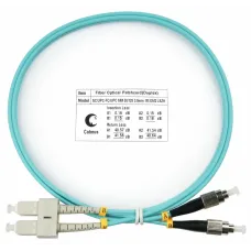 Патч-корд оптический duplex 1м SC-FC 50/125MM OM3 LSZH