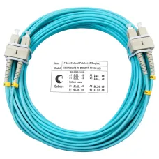 Патч-корд оптический duplex 25м SC-SC 50/125MM OM3 LSZH