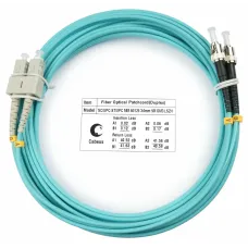 Патч-корд оптический duplex 5м SC-ST 50/125MM OM3 LSZH