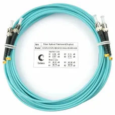 Патч-корд оптический duplex 25м ST-ST 50/125MM OM3 LSZH