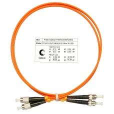 Патч-корд оптический duplex 1м FC-ST 62,5/125MM LSZH