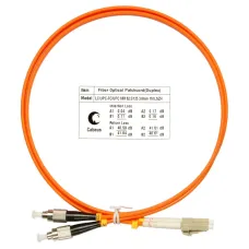 Патч-корд оптический duplex 1м LC-FC 62,5/125MM LSZH