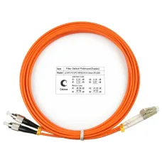 Патч-корд оптический duplex 3м LC-FC 62,5/125MM LSZH