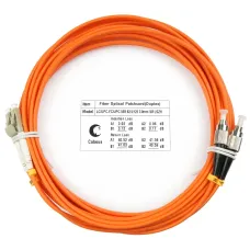 Патч-корд оптический duplex 15м LC-FC 62,5/125MM LSZH