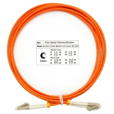Патч-корд оптический duplex 3м LC-LC 62,5/125MM LSZH