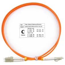 Патч-корд оптический duplex 1м LC-LC 62,5/125MM LSZH