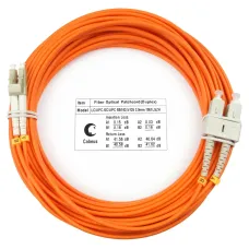 Патч-корд оптический duplex 25м LC-SC 62,5/125MM LSZH