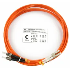 Патч-корд оптический duplex 3м LC-ST 62,5/125MM LSZH
