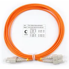 Патч-корд оптический duplex 3м SC-SC 62,5/125MM LSZH