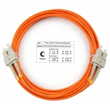 Патч-корд оптический duplex 5м SC-SC 62,5/125MM LSZH