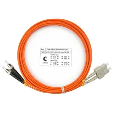 Патч-корд оптический duplex 3м SC-ST 62,5/125MM LSZH