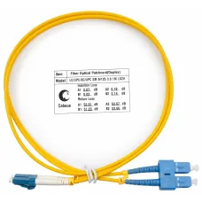 Патч-корд оптический duplex 1м LC-SC 9/125 sm LSZH