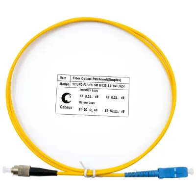 Патч-корд оптический simplex 1м SC-FC 9/125 sm LSZH