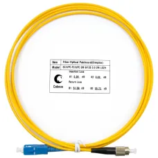 Патч-корд оптический simplex 2м SC-FC 9/125 sm LSZH