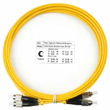 Патч-корд оптический duplex 3м FC-FC 9/125 sm LSZH