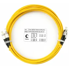 Патч-корд оптический duplex 5м FC-FC 9/125 sm LSZH