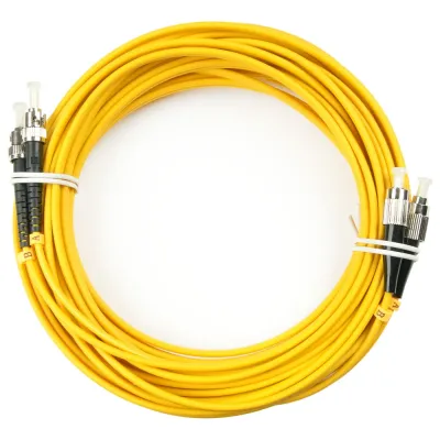 Патч-корд оптический duplex 10м FC-ST 9/125 sm LSZH