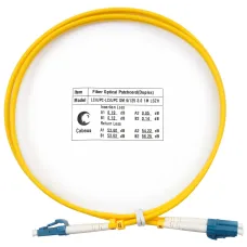Патч-корд оптический duplex 1м LC-LC 9/125 sm LSZH
