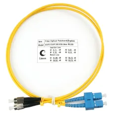 Патч-корд оптический duplex 1м SC-FC 9/125 sm LSZH
