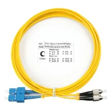 Патч-корд оптический duplex 3м SC-FC 9/125 sm LSZH