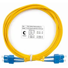 Патч-корд оптический duplex 3м SC-SC 9/125 sm LSZH
