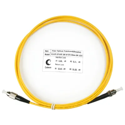 Патч-корд оптический simplex 2м FC-ST 9/125 sm LSZH