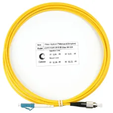 Патч-корд оптический simplex 3м LC-FC 9/125 sm LSZH