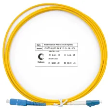 Патч-корд оптический simplex 2м LC-SC 9/125 sm LSZH