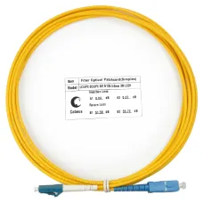 Патч-корд оптический simplex 3м LC-SC 9/125 sm LSZH