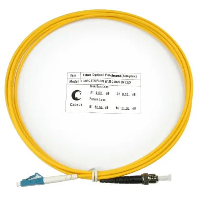 Патч-корд оптический simplex 2м LC-ST 9/125 sm LSZH