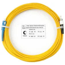 Патч-корд оптический simplex 10м SC-FC 9/125 sm LSZH