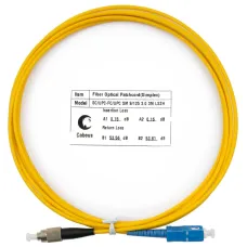 Патч-корд оптический simplex 3м SC-FC 9/125 sm LSZH