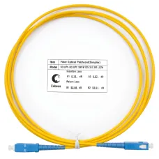 Патч-корд оптический simplex 2м SC-SC 9/125 sm LSZH