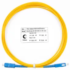 Патч-корд оптический simplex 3м SC-SC 9/125 sm LSZH