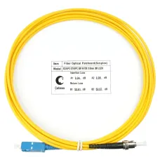 Патч-корд оптический simplex 3м SC-ST 9/125 sm LSZH