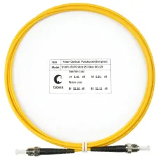Патч-корд оптический simplex 2м ST-ST 9/125 sm LSZH