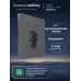 Розетка С/У с ЗК и зар.устр.USB А+С 20Вт (250В, 16А, защит.шторки), Вулканический пепел , Systeme Infinity