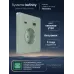 Розетка С/У с ЗК и зар.устр.USB А+С 20Вт (250В, 16А, защит.шторки), Таежное утро , Systeme Infinity