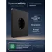 Розетка С/У с ЗК (250В, 16А, защит.шторки), Полярная ночь , Systeme Infinity