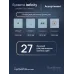 Розетка С/У с ЗК (250В, 16А, защит.шторки), Стальное небо , Systeme Infinity