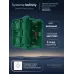 Коробка монтажная 87х87 для кладки или бетона , Зеленый , Systeme Infinity
