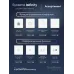 Коробка монтажная одиночная 87х87 для гипсокартона, Желтый , Systeme Infinity