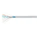 Витая пара F/UTP Cat 5e 4 пары 26 AWG patch PVC нг(А)-LS серый 305м