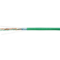 Витая пара F/UTP Cat 5e 4 пары 24 AWG solid нг(А)-LSLTx зеленый305м