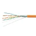 Витая пара экранированная FTP (F/UTP), категория 5e, 4 пары (24 AWG), одножильный, экран - фольга, LSZH, нг(А)-HF, (50 м)