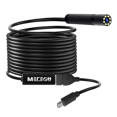 Видеоскоп-эндоскоп USB 5м 33051