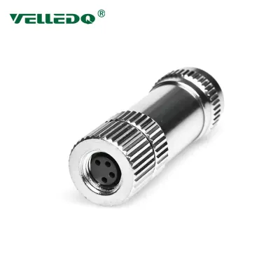 Соединитель кабельный M8P-F04T (розетка)