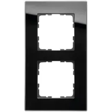 Рамка 2-постовая, стекло Black Glass