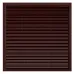 Решетка вентиляционная С сетка 385х385 пластик Brown ERA